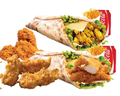 MENU FAMILLE  DUO  🌯🔥⚡